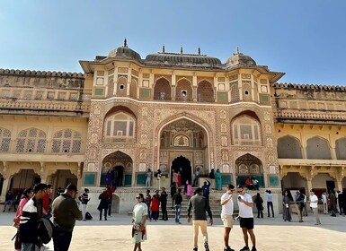 Desde Delhi: viaje histórico y cultural de un día a la ciudad de Jaipur