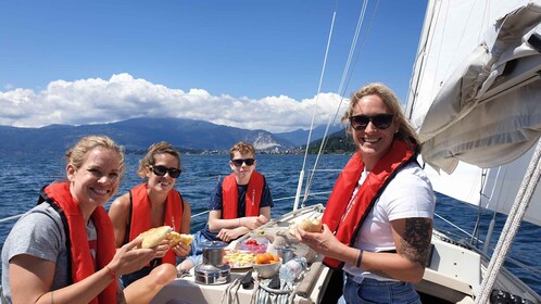 Segeltour mit Skipper - Cannero Riviera am LagoMaggiore