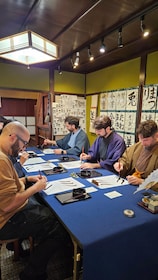 Kanazawa "Near Ninja Temple" : Japanese Calligraphy Class