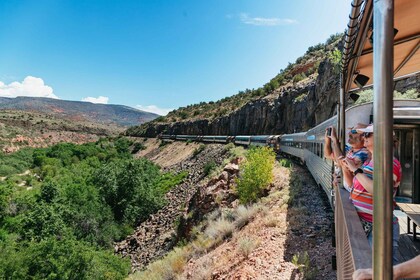 Clarkdale: Viaje en ferrocarril por el Cañón Verde con refrigerios