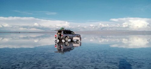 La Paz : Uyuni de 4 jours et lagunes colorées avec vol et hôtel