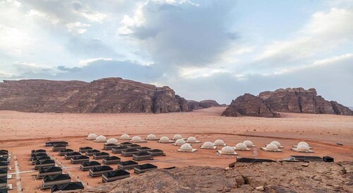 Desde el hotel de Ammán: tour privado de 1 noche por Jordania