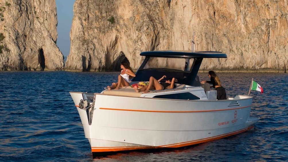 Picture 5 for Activity From Positano: Private Tour to Capri on a 2024 Gozzo Boat
