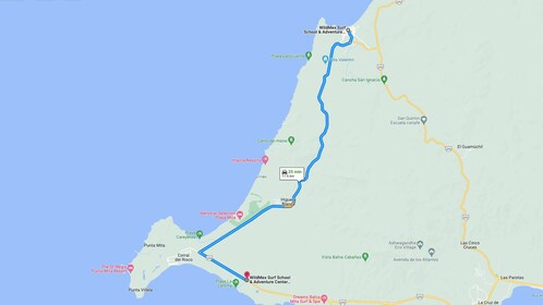 Surf Shuttle Return: Sayulita- La Lancha Beach