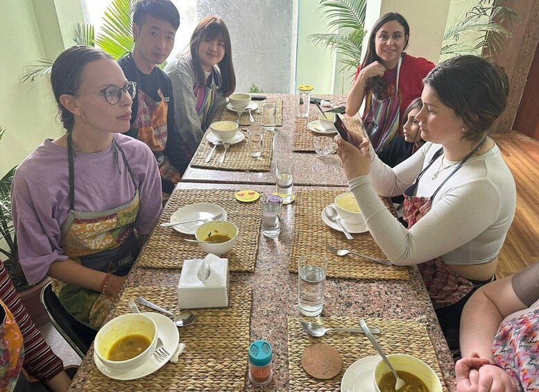 Half Day Cooking Class in Thamel with Local Market Visit