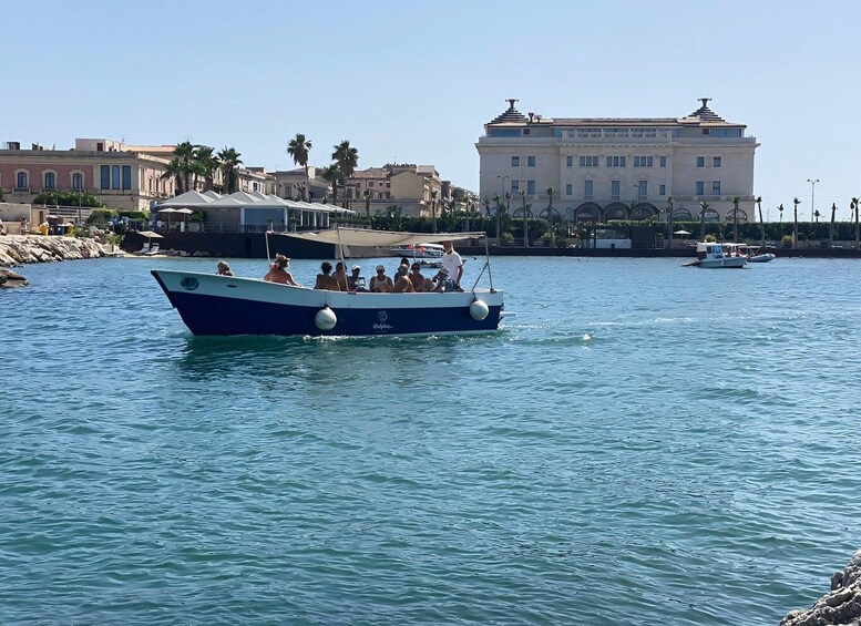 Picture 2 for Activity Syracuse: Ortigia and Sea Caves Excursion by Boat