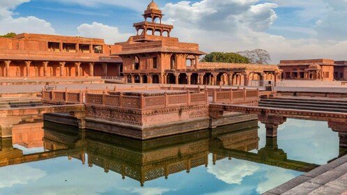 Von Agra aus: Taj Mahal, Fatehpur Sikri & Vogel-Safari Tour
