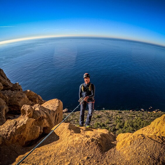 Picture 5 for Activity Multi Pitch Climb Session in the Calanques near Marseille