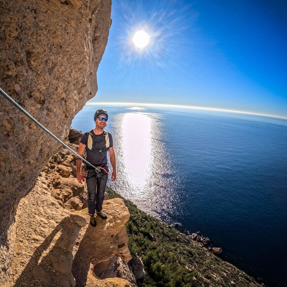 Picture 6 for Activity Multi Pitch Climb Session in the Calanques near Marseille