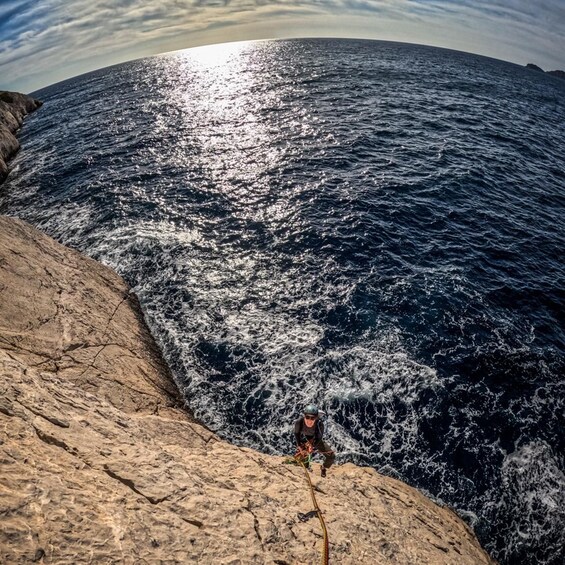 Picture 5 for Activity Multi Pitch Climb Session in the Calanques near Marseille