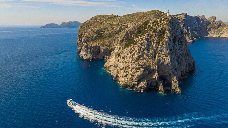 From Puerto Pollença: Boat Cruise Ticket to Cap de Formentor