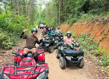 From Ko Pha Ngan: quad bike Jungle Adventure Experience