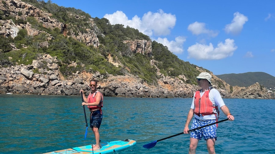 Ibiza: Self guided SUP tour in Marine Nature Reserve