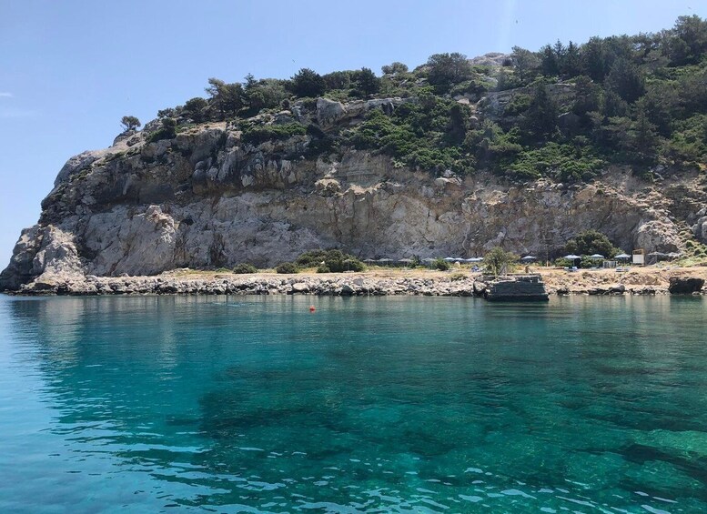 Picture 3 for Activity Faliraki: Boat Trip to Ladiko, Traganou & Antony Quinn Bays