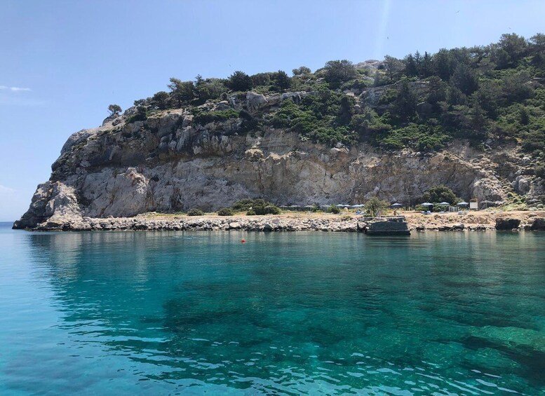 Picture 3 for Activity Faliraki: Boat Trip to Ladiko, Traganou & Antony Quinn Bays