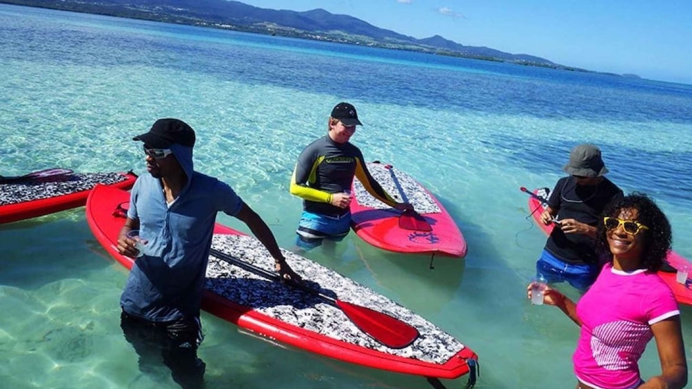 Picture 2 for Activity Guadeloupe: Stand-Up Paddleboarding Tour from Petit Canal