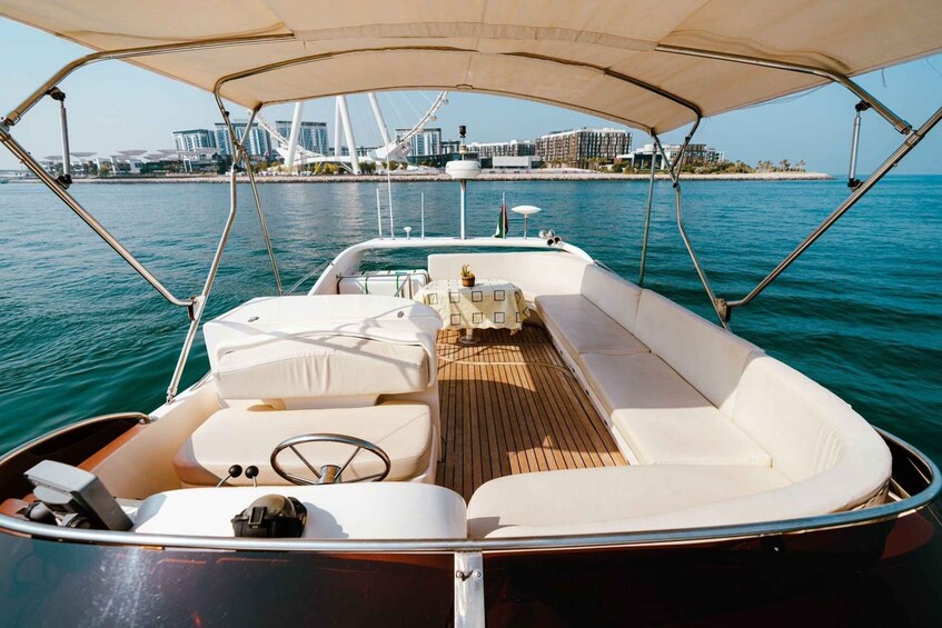 Picture 4 for Activity Dubai: Private Luxury Yacht Tour on a 50-Foot Yacht