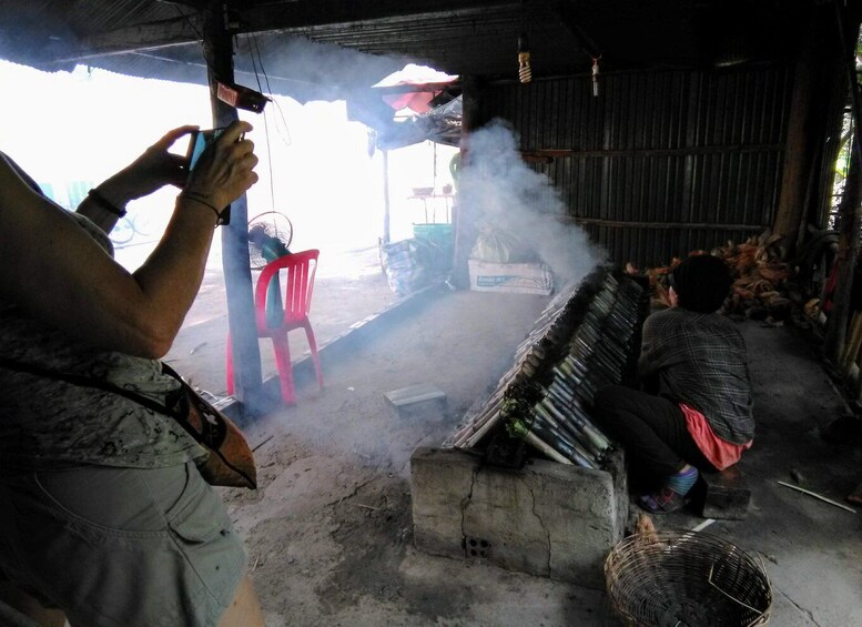 Picture 10 for Activity North Battambang,rice paper, rice wine, bat cave Sun Set