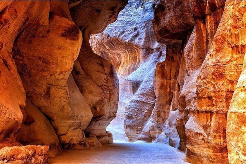 Private Full-Day Tour to Petra and Wadi Rum from Dead Sea