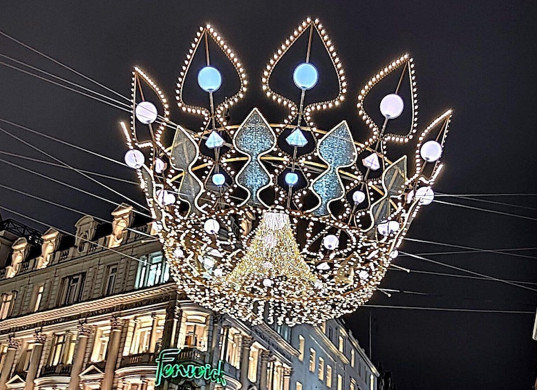 London Christmas Sparkle Private Walking Tour