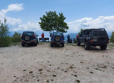 Jeep Safary National Park Galicica from Ohrid