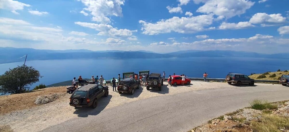 Jeep Safary National Park Galicica from Ohrid