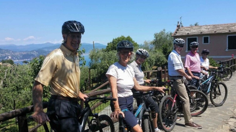 Picture 2 for Activity From La Spezia: Guided Mountain E-Bike Tour in Cinque Terre