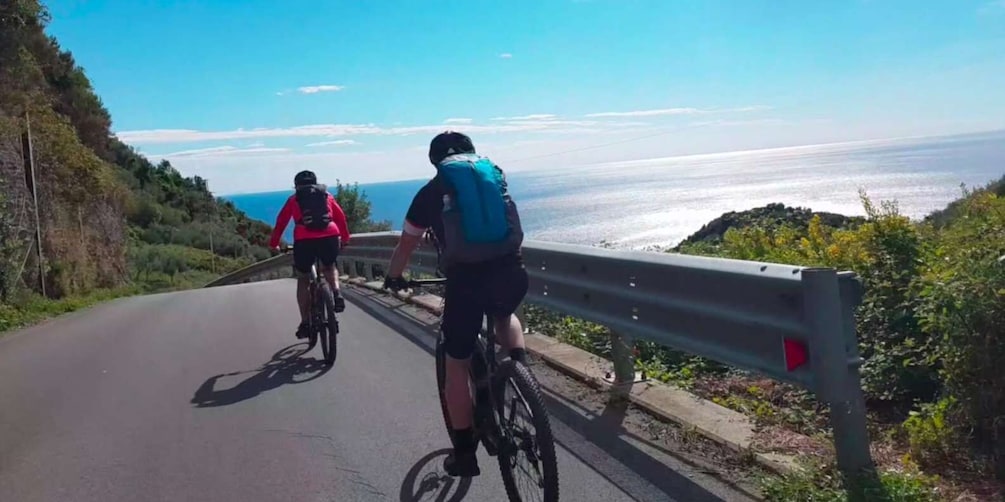 From La Spezia: Guided Mountain E-Bike Tour in Cinque Terre