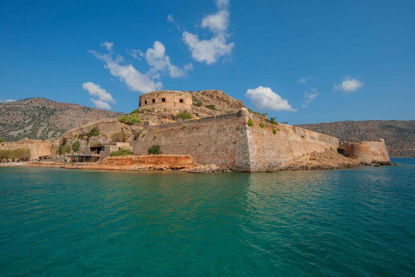 Crete: Spinalonga Agios and Elounda Boat Tour and BBQ