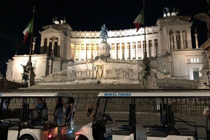 Rome Evening City Stroll & Gelato in Golf Cart (Semi-Private Group Tour)