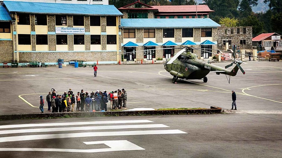 Everest Trek flight ticket from Kathmandu to Lukla