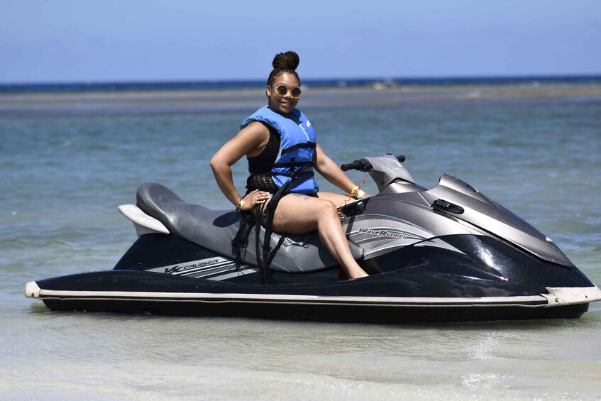 Montego Bay: Jet Ski & River Rafting Private Tour w/ Massage