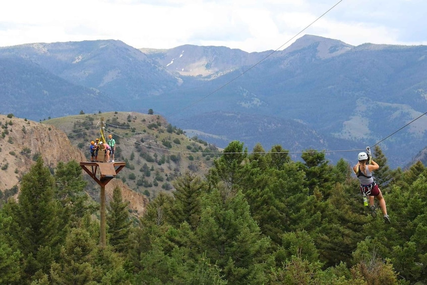 Picture 4 for Activity Gardiner: Guided Zipline EcoTour (3 hours)