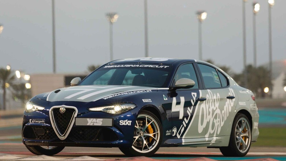 Picture 2 for Activity Abu Dhabi: Alfa Romeo Guilia Quadrifoglio Driving Experience