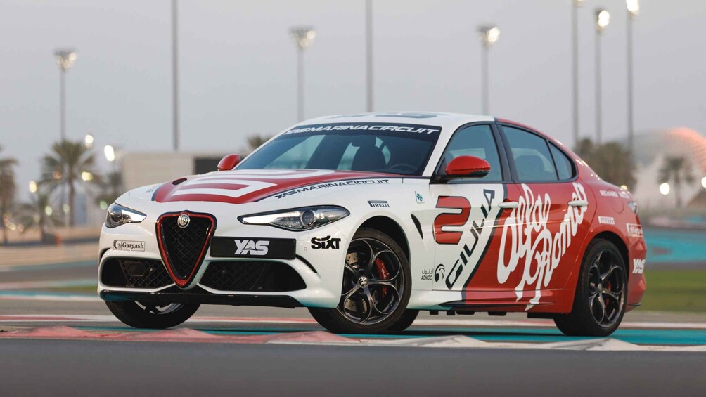 Picture 4 for Activity Abu Dhabi: Alfa Romeo Guilia Quadrifoglio Driving Experience