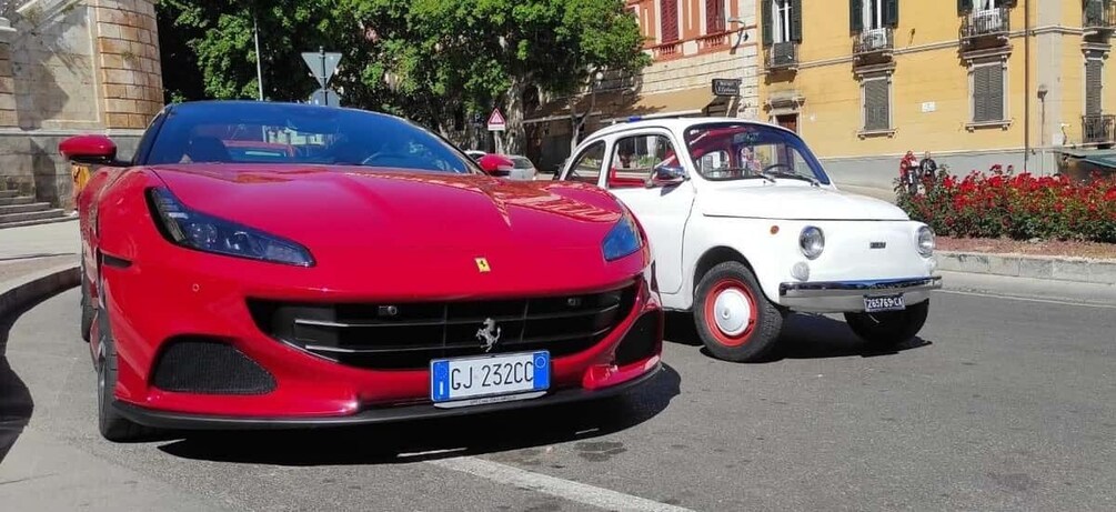 Picture 4 for Activity Cagliari | Aperitif with city tour aboard a vintage fiat 500