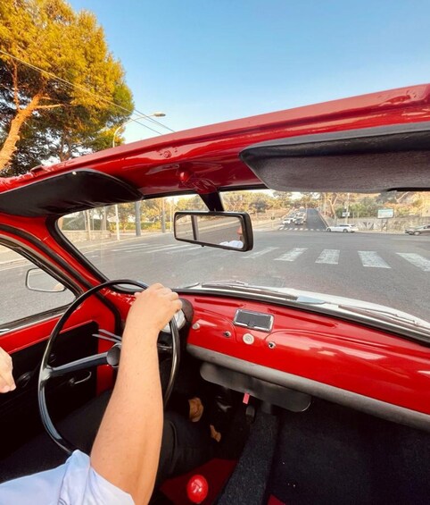 Picture 1 for Activity Cagliari | Aperitif with city tour aboard a vintage fiat 500