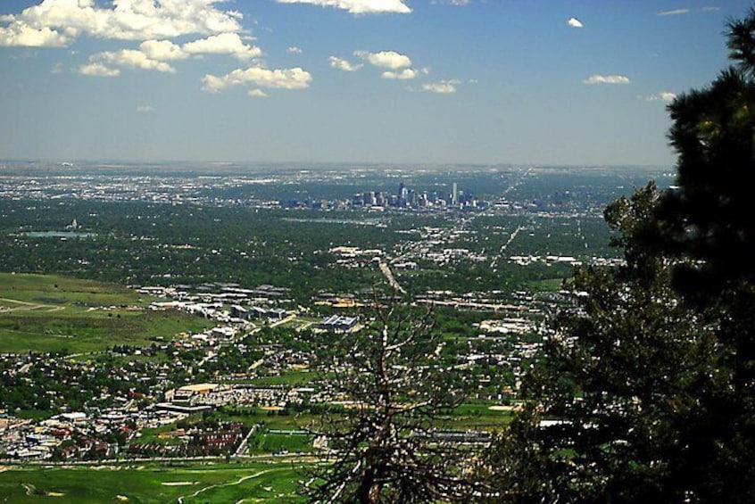 Downtown Denver From Loukout Mountain