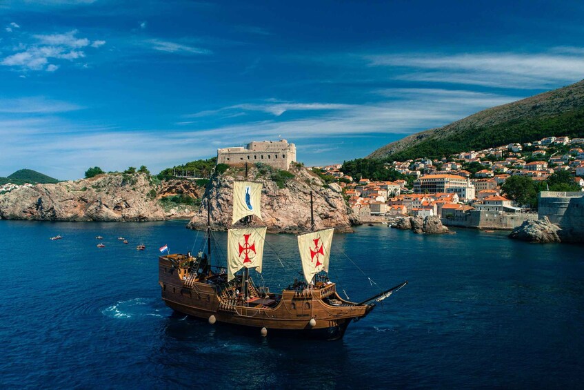 Picture 7 for Activity Dubrovnik: Galleon Cruise with a Live Show & Drink at Sunset