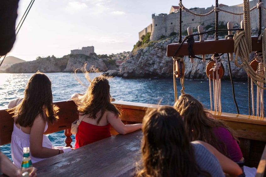 Picture 1 for Activity Dubrovnik: Galleon Cruise with a Live Show & Drink at Sunset