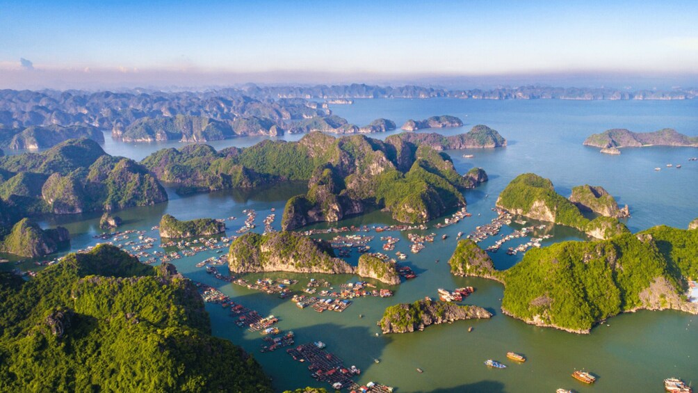 Picture 3 for Activity Cat Ba: Lan Ha & Ha Long Bay Kayak & Snorkel Boat Tour