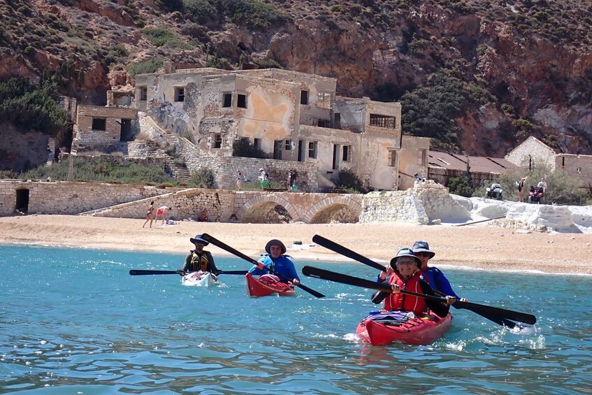 Picture 8 for Activity Milos: Guided Kayaking Trip with Snorkelling & Lunch