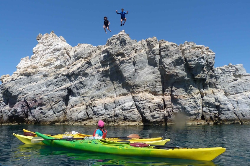 Picture 4 for Activity Milos: Guided Kayaking Trip with Snorkelling & Lunch