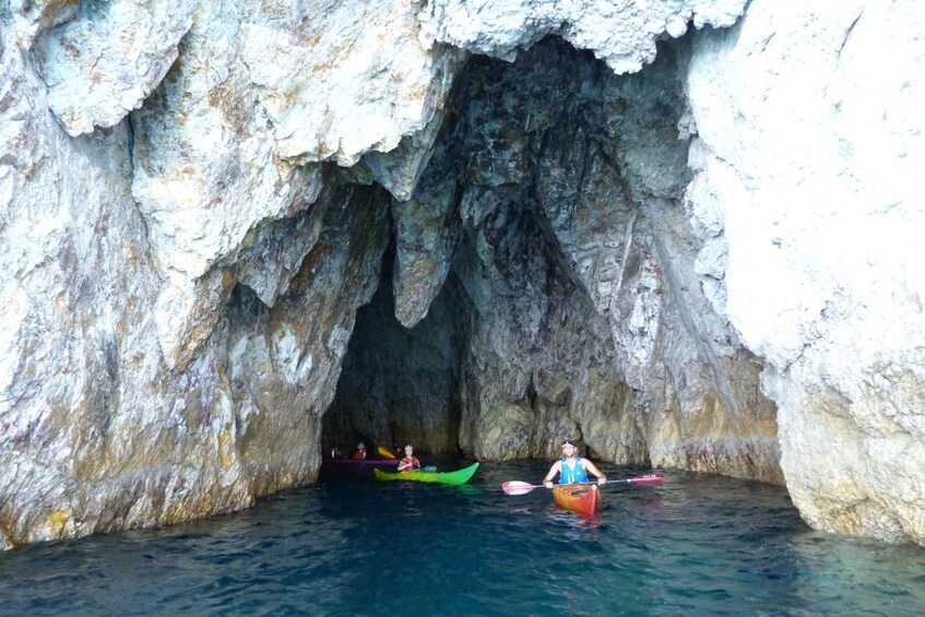Picture 2 for Activity Milos: Guided Kayaking Trip with Snorkelling & Lunch