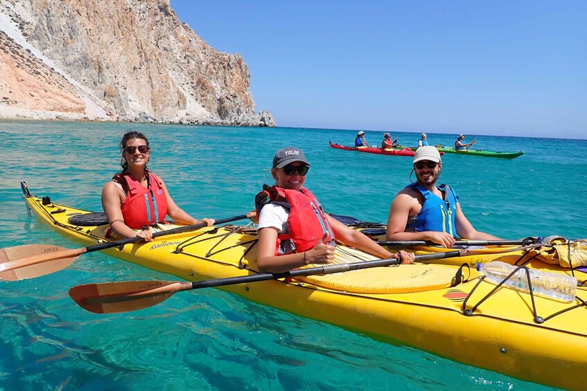 Picture 6 for Activity Milos: Guided Kayaking Trip with Snorkelling & Lunch