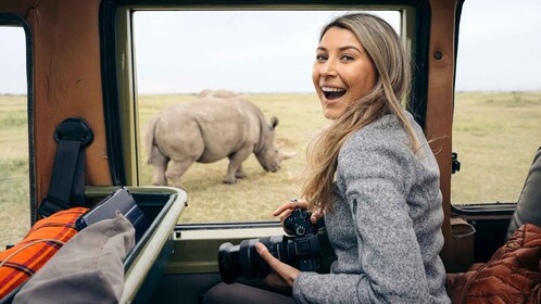 3 dager Ol Pejeta Conservancy luksussafari på 4x4 jeep