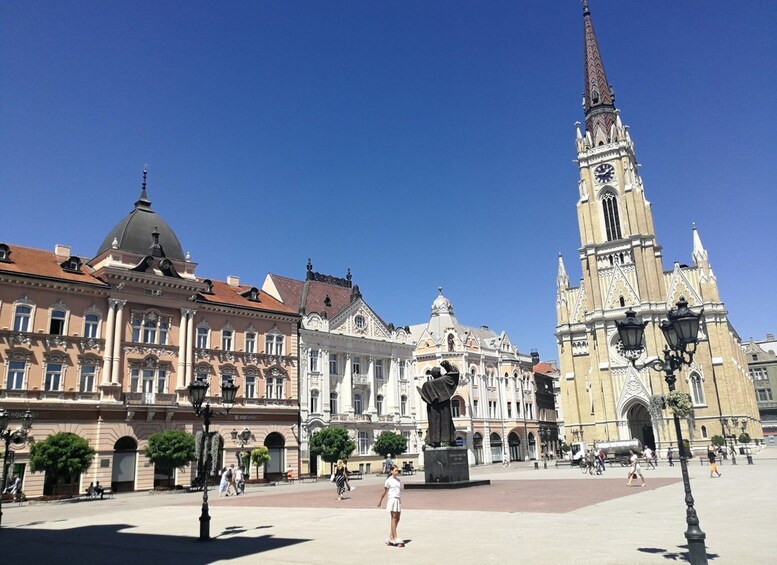 Picture 1 for Activity From Belgrade: Novi Sad & Fruska gora & winery and monastery