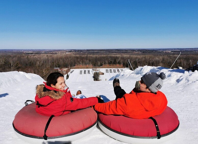 From Toronto: Snow Tubing and Snowshoeing Day Trip