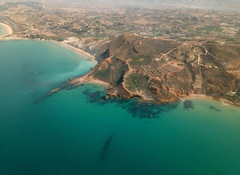 Picture 3 for Activity San Leone: Scala dei Turchi Private Boat Tour with Aperitif