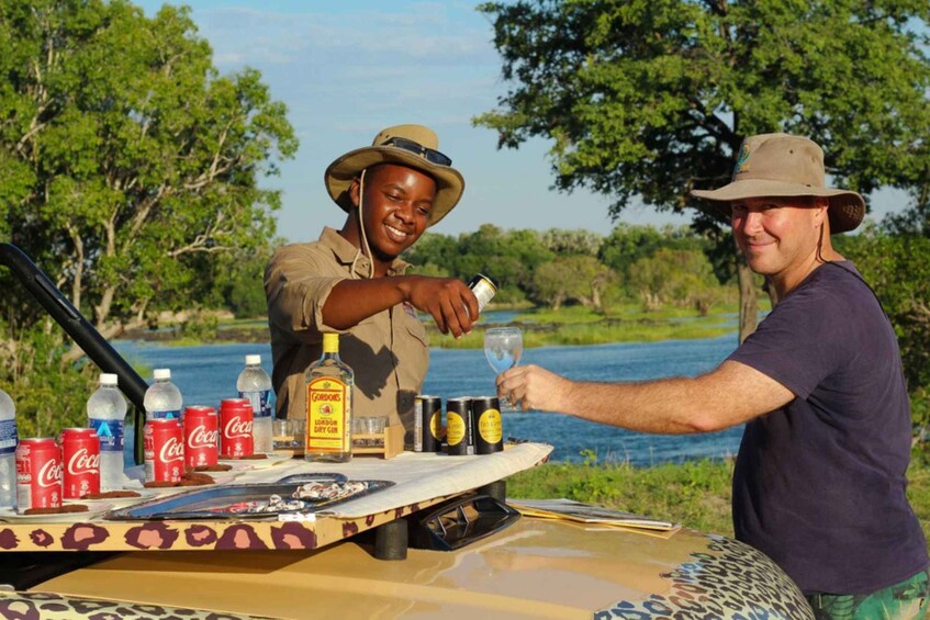 Picture 7 for Activity Victoria Falls: Premium Safari with Amarula+Gin Tonic